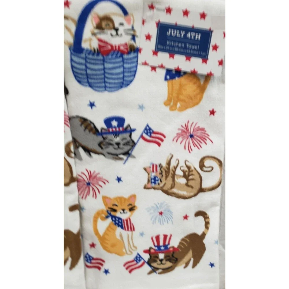 Set of 2 Same Printed Cotton Towels( 16